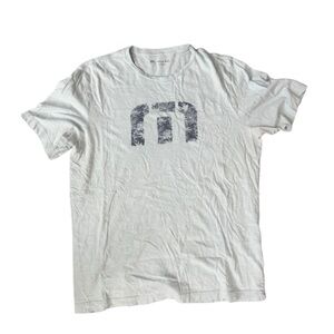 Light Blue Travis Mathew Graphic Men's T-Shirt Large